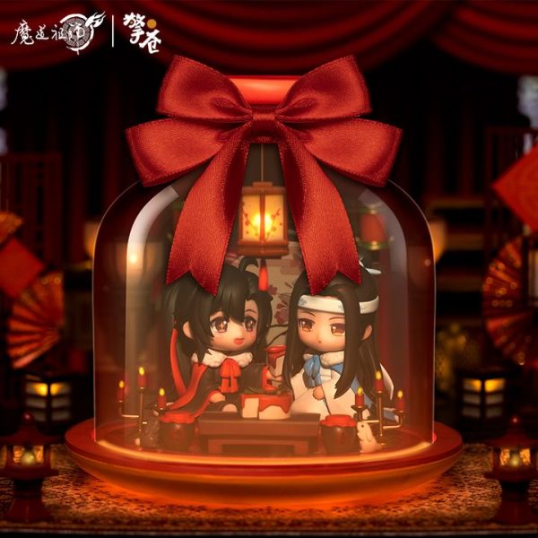 Mini Figure Wei Wuxian & Lan Wangji - Night Light Ornament Ver. The Untamed (16cm)