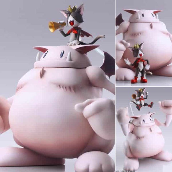 Bring Arts Action Figure Cait Sith & Fat Moogle - Final Fantasy VII