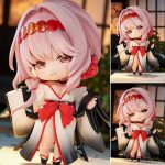 SD Mini Figure Blind Box Scarlet - Lotus Longing Flower Ver. Goddess of Victory: NIKKE SAC Vol. 3