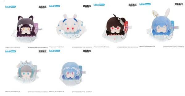 Musashi/Laffey/Taiho/New Jersey/Cheshire/Helena PATCH Series Eternal Vow Plush Badge Plush Badge - Azur Lane (9x7cm)